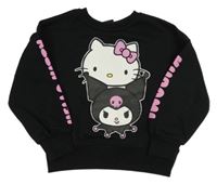 Černá mikina s Hello Kitty Primark