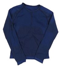 Tmavomodré thermo triko 