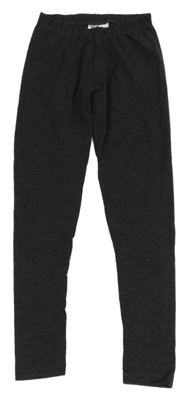 Tmavošedé melírované legíny Y.F.K.