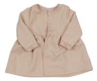 Světlerůžové vzorované propínací šaty Pep&Co