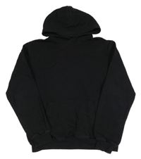 Černá mikina s kapucí H&M
