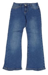 Modré flare rifle Denim Co.