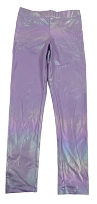 Lila třpytivé legíny 