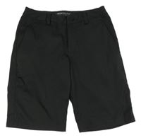 Černé chino golfové kraťasy Nike