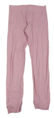 Světlerůžové pyžamové kalhoty H&M