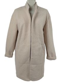 Dámský světlerůžový pletený kabátový cardigán M&S