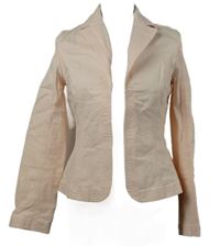 Dámský světlerůžový riflový sakový kabátek Comma