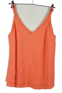 Dámský lososový top s kamínkem George 