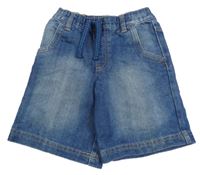 Modré riflové kraťasy George