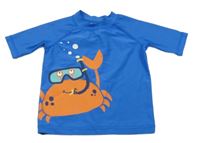 Modré UV tričko s krabem Lily & Dan