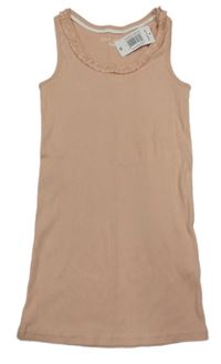 Nové - růžový žebrovaný top Matalan