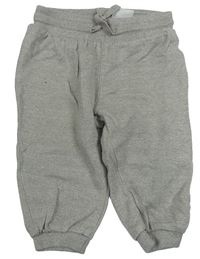 Béžové melírované tepláky H&M