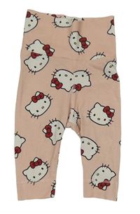 Světlerůžové legíny s Kitty H&M
