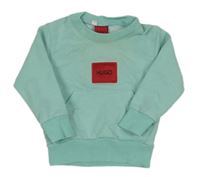 Světlemodrá mikina Hugo Boss