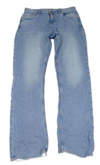 Světlemodré straight teplákové rifle C&A