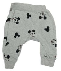 Světlešedé tepláky s Mickeym