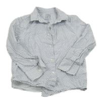 Bílá puntíkatá košile C&A