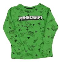 Zelené triko - Minecraft