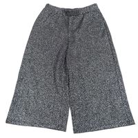 Stříbrné culottes kalhoty Primark 