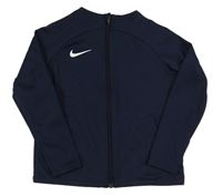 Tmavomodrá funkční sportovní mikina s logem Nike