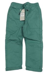 Nové - zelené slim rifle Denim Co.