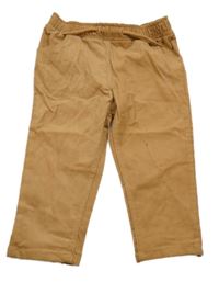 Nové - Béžové manšestrové kalhoty 