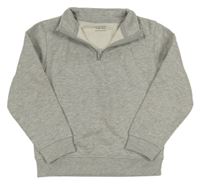 Šedá melírovaná mikina Primark