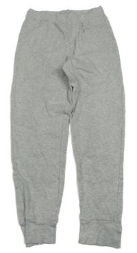 Šedé žebrované tepláky Zeeman