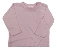 Světlerůžové triko 