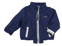 Tmavomodrá šusťáková jarní oboustranná bunda Mayoral