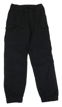 Černé cargo cuff rifle H&M