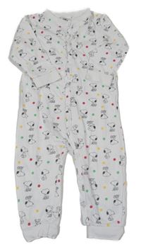 Bílý overal se Snoopym H&M