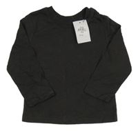 Nové - tmavošedé triko PRIMARK