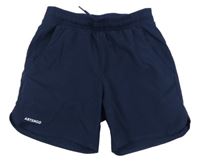 Tmavomodré funkční sportovní kraťasy s logem ARTENGO