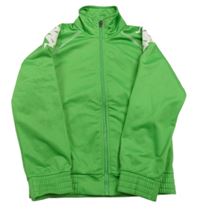 Zelená sportovní propínací mikina Kappa