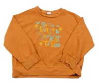 Cihlová mikina s nápisem LC Waikiki