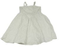 Bílé květované šaty Shein