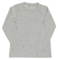 Světlešedé melírované triko