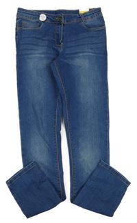 Nové - Modré skinny rifle Yigga