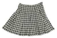Černo-bílá třpytivá vzorovaná sukně Primark