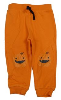 Oranžové tepláky s dýněmi Primark