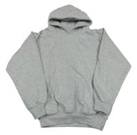 Šedá melírovaná mikina s Micekym a kapucí 