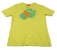 Žluté tričko s logem Puma