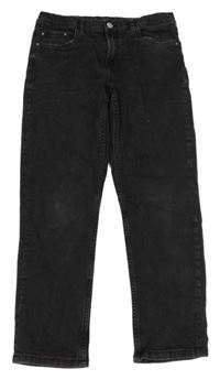 Černé straight fit rifle Zara