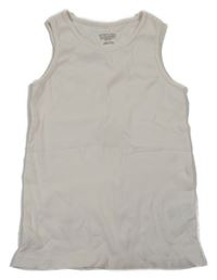 Bílý žebrovaný top H&M