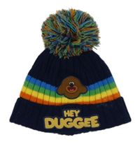 Tmavomodro-barevná čepice s Hey Hafí