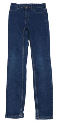 Tmavomodré skinny rifle H&M