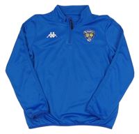 Modrá sportovní mikina s logem Kappa