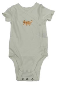 Smetanové zavinovací body s gepardem Tchibo