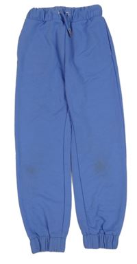 Fialovomodré žebrované tepláky Primark